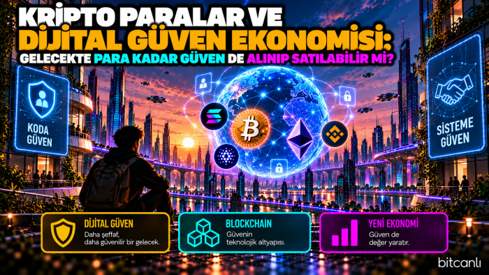 Kripto Paralar ve Dijital Güven Ekonomisi: Gelecekte Para Kadar Güven de Alınıp Satılabilir Mi?